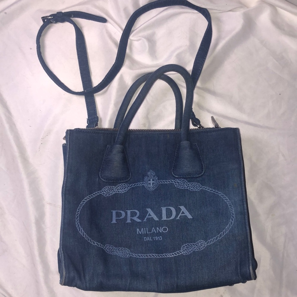 PRADA Denim  Bag